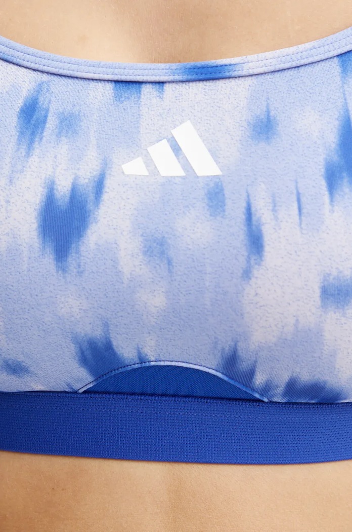 adidas Performance sutien sport Aeroreact JF3168 albastru