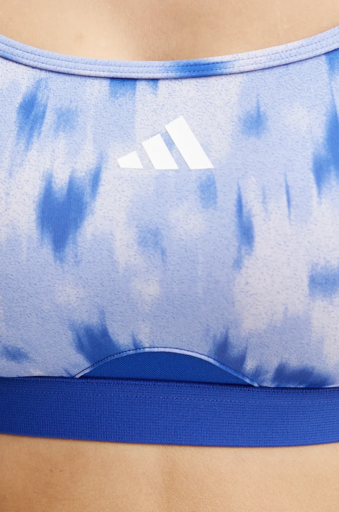 adidas Performance sutien sport Aeroreact JF3168 albastru