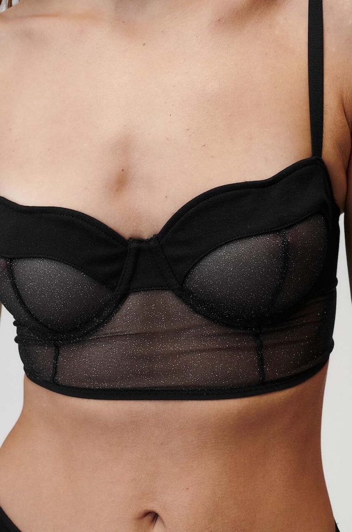 Undress Code sutien Oh Mon Dieu Bra 728 negru AW25