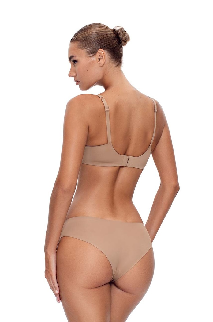 Бикини тип бразилиана GOD SAVE QUEENS SECOND SKIN BRIEF GSQ.138.127 бежов AA00