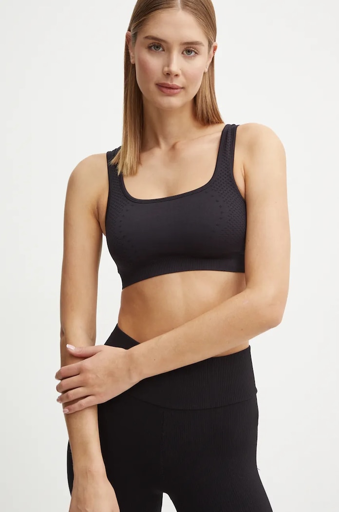 Casall sutien yoga Scallop moale negru 24214