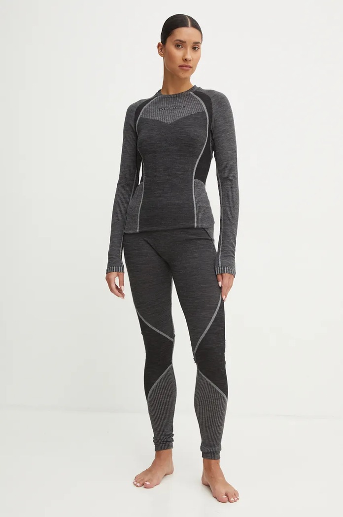LA Sportiva legginsy funkcyjne Wool70 Tech M60900907 szary AW24