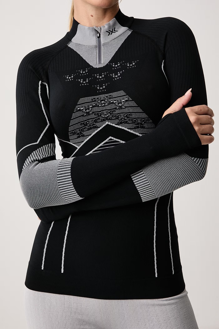 Longsleeve funkcyjny damski ENERGY ACCUMULATOR LIGHT X-bionic EA.WTA8W24W czarny