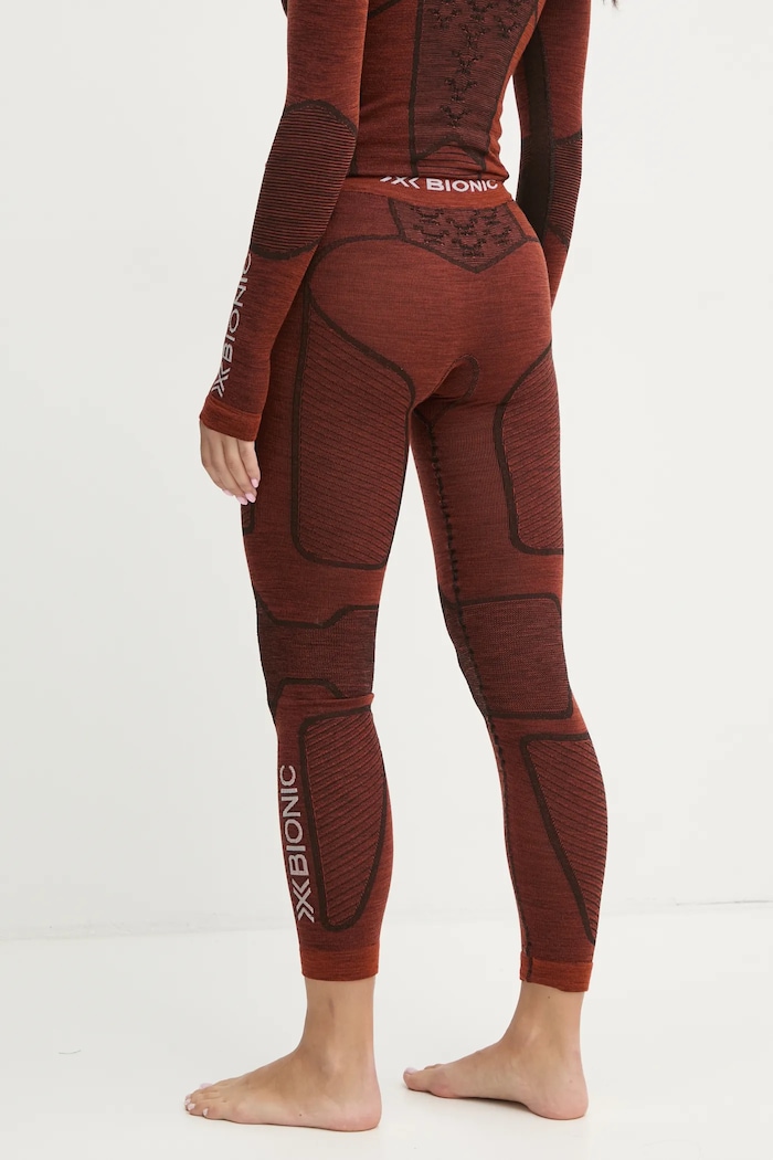 Oblečení Funkční legíny X-Bionic Symbio Merino XM.YPP2W24W oranžová