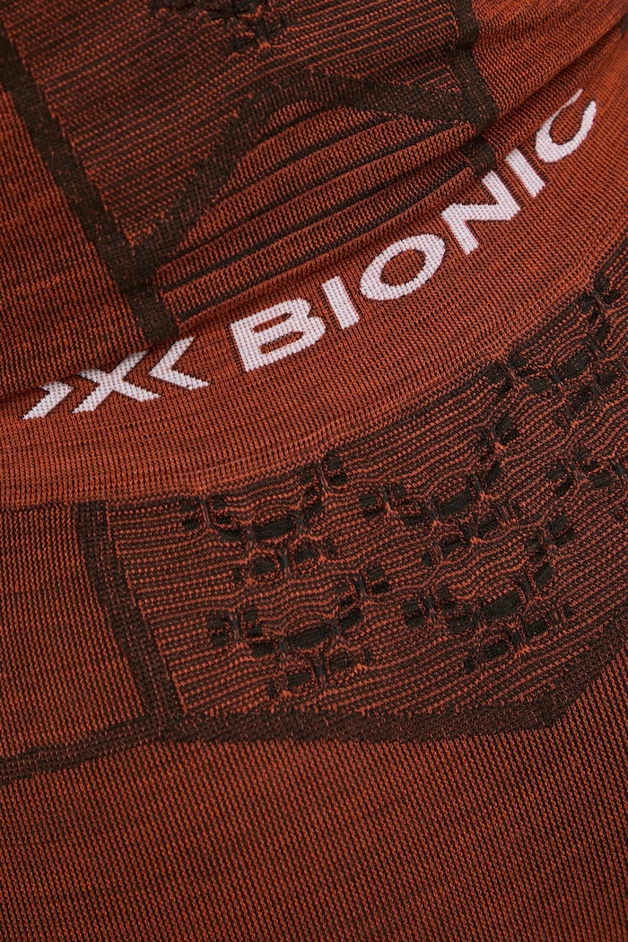 Funkční legíny X-Bionic Symbio Merino oranžová XM.YPP2W24W