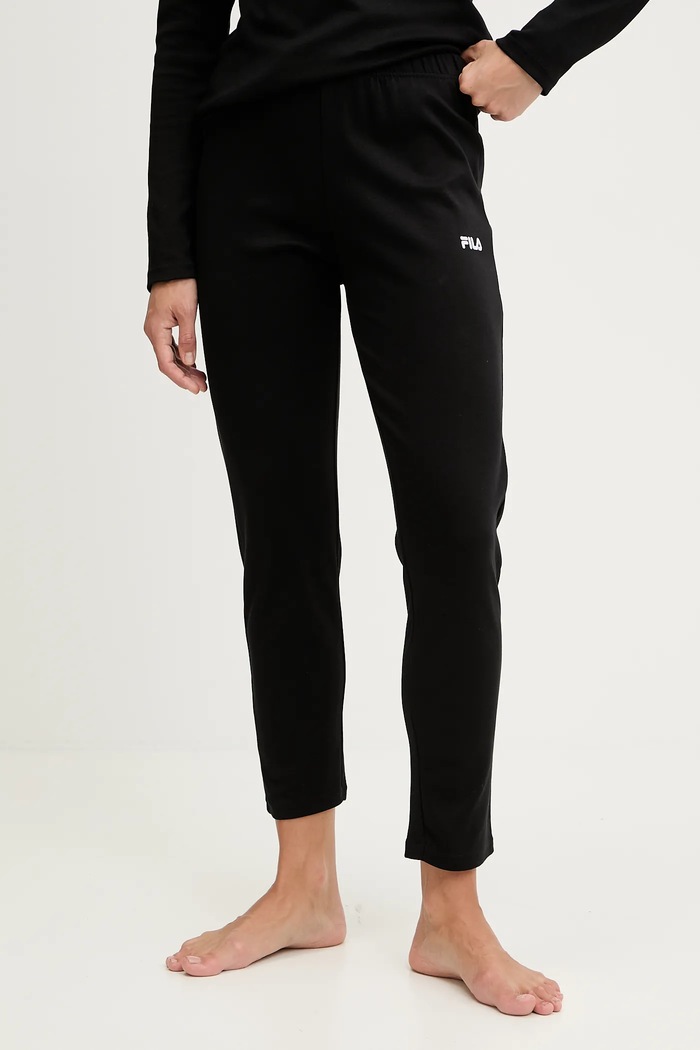 Pijamale de bumbac Fila FPW4189 negru