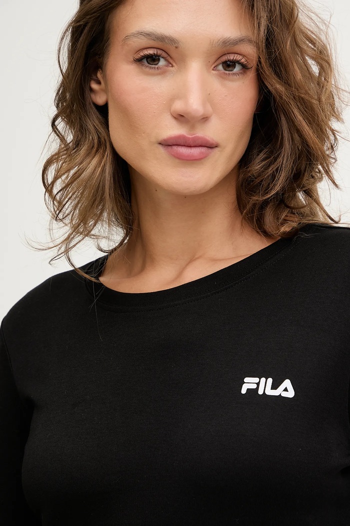 Pijamale de bumbac Fila negru FPW4189