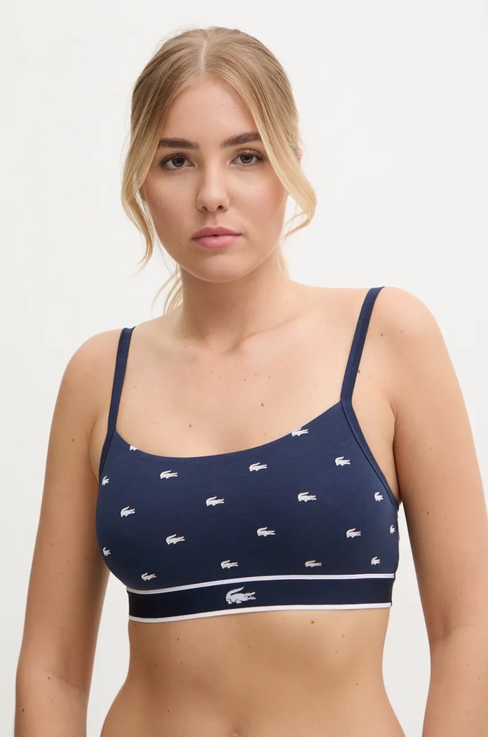 Modrček Lacoste Pletenina mornarsko modra IF8183