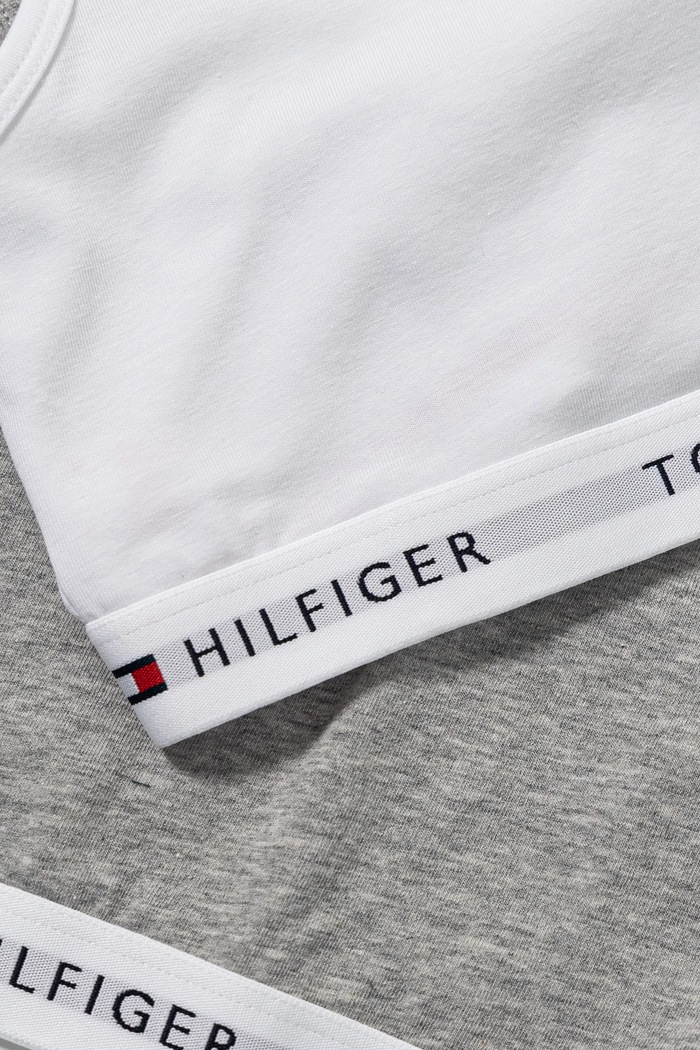 Κοριτσίστικα Παιδικό σουτιέν Tommy Hilfiger 2-pack UG0UG00748.9BYH γκρί