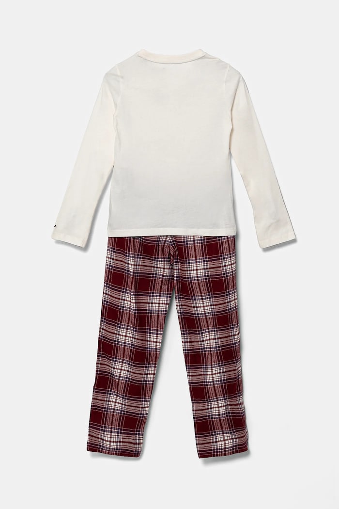 Tommy Hilfiger piżama dziecięca UG0UG00770.9BYH czerwony AW24
