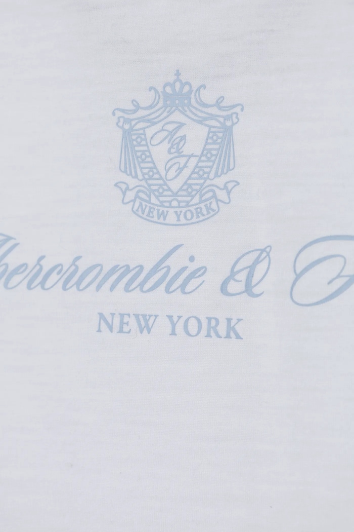 Κοριτσίστικα Παιδική πιτζάμα Abercrombie & Fitch KI246.4007 λευκό