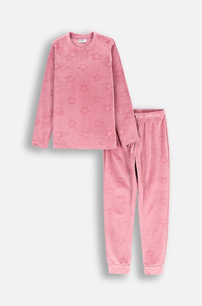 Coccodrillo pijama copii set violet ZC4448114PJS