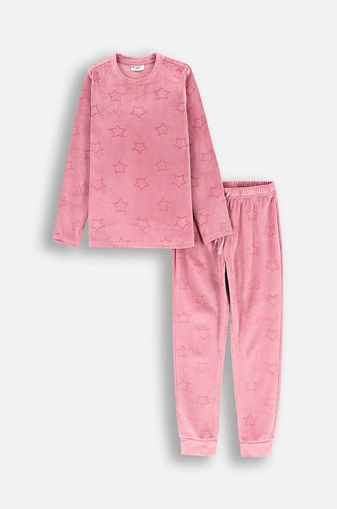 Coccodrillo pijama copii set violet ZC4448114PJS