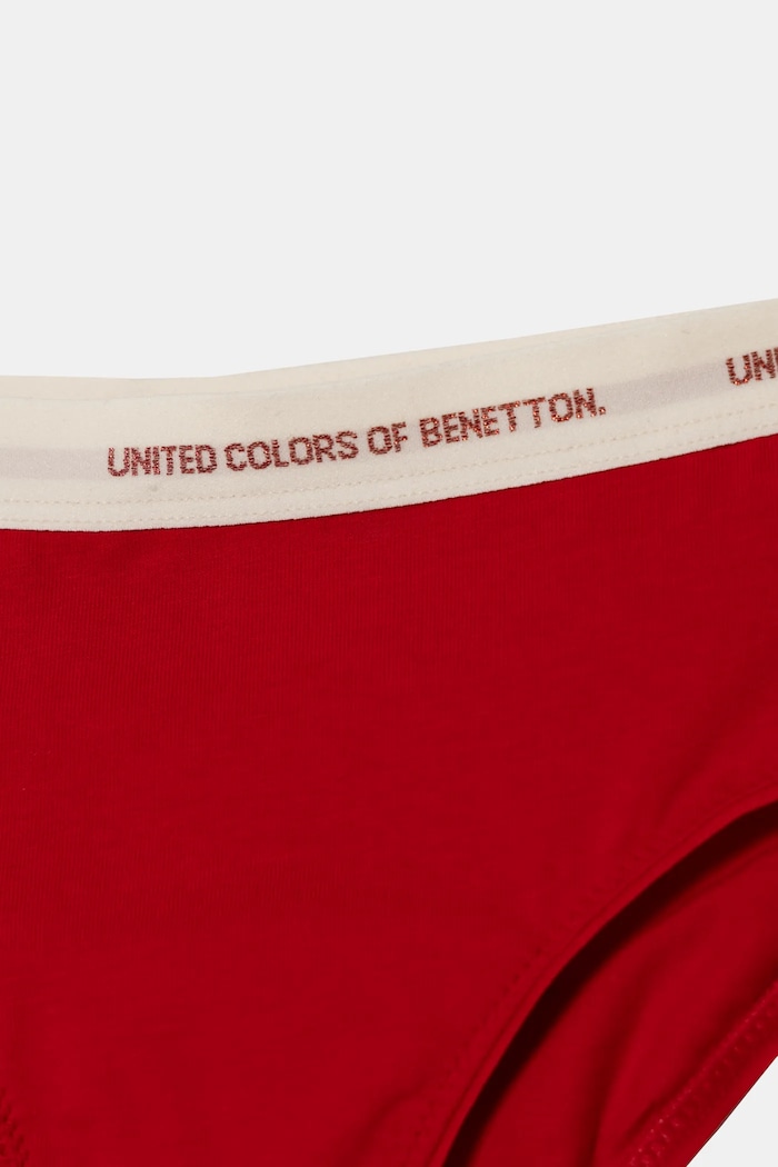 Deklice Otroške spodnje hlače United Colors of Benetton 32IM0S028.G.Seasonal rdeča