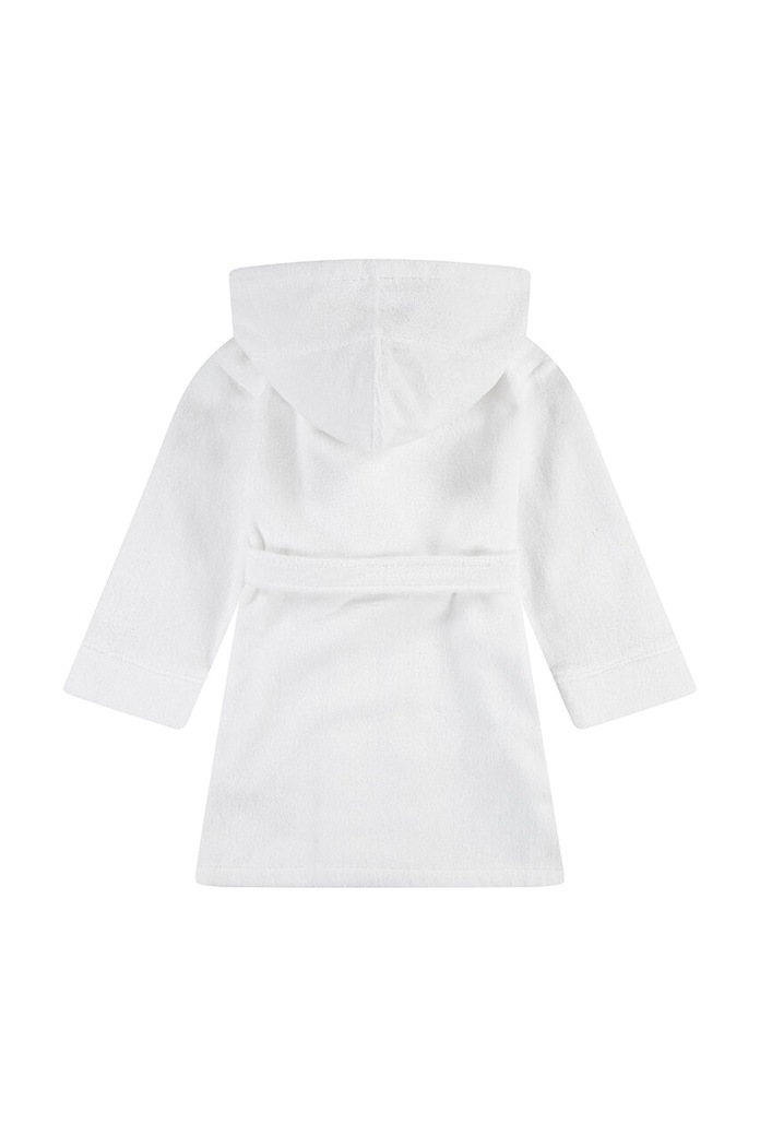 Παιδική βαμβακερή ρόμπα Polo Ralph Lauren 8P0188 λευκό AA00
