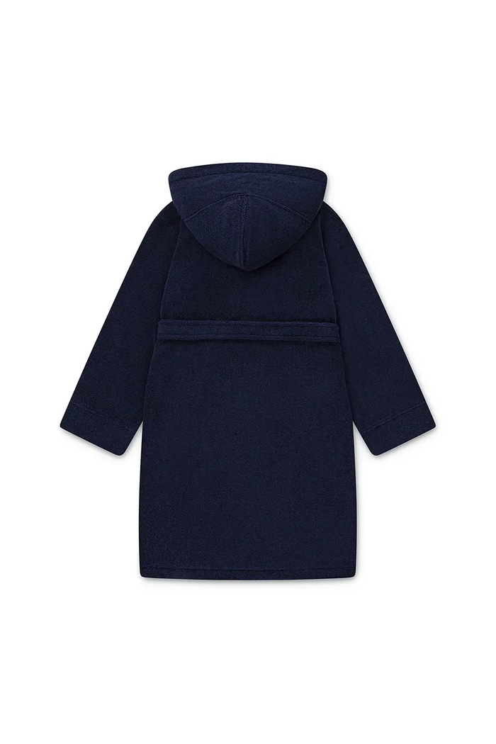 Detský bavlnený župan Polo Ralph Lauren 8P0188 tmavomodrá AA00
