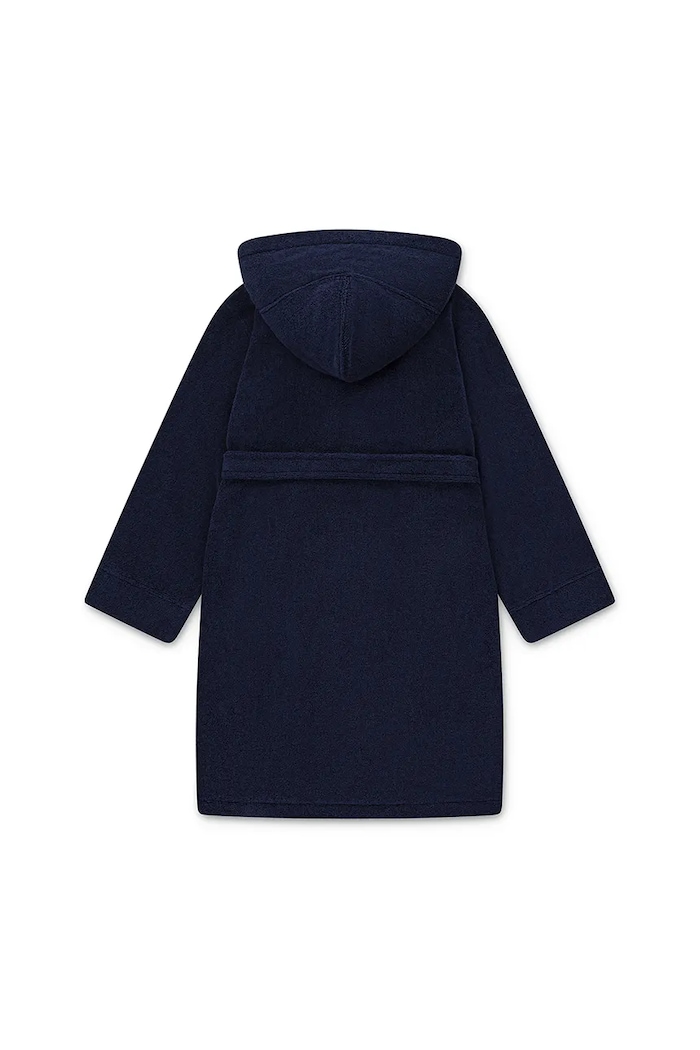 Detský bavlnený župan Polo Ralph Lauren 8P0188 tmavomodrá AA00
