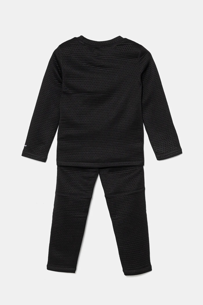 The North Face un set de lenjerie funcțională pentru copii DOTKNIT THERMAL SET NF0A88VCJK31 negru AW24