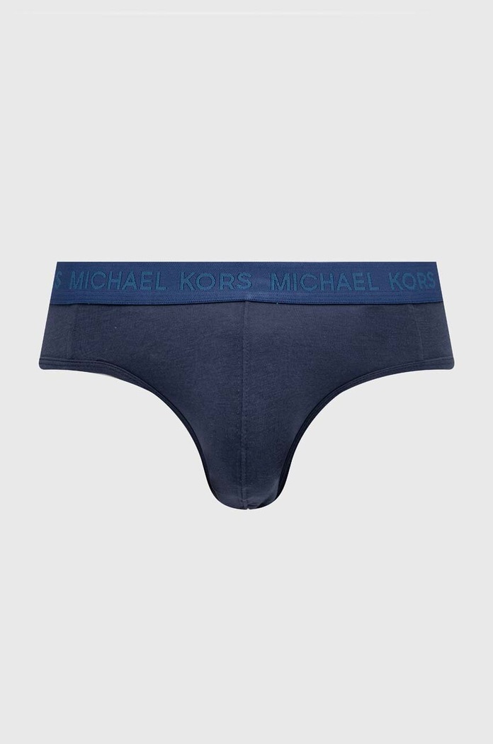 Odzież Michael Kors slipy 3-pack 6F41N20773 niebieski