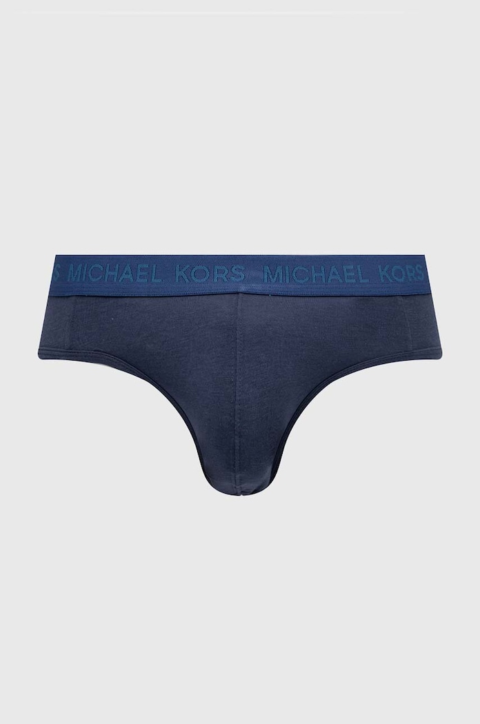 Odzież Michael Kors slipy 3-pack 6F41N20773 niebieski