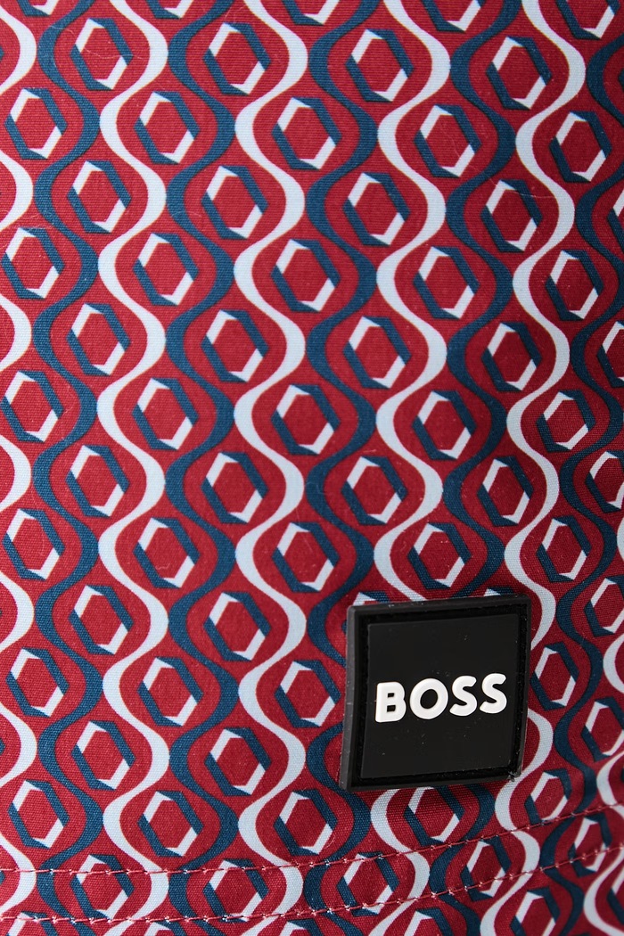 Odzież BOSS Szorty kąpielowe męskie Vibe 50518968 czerwony
