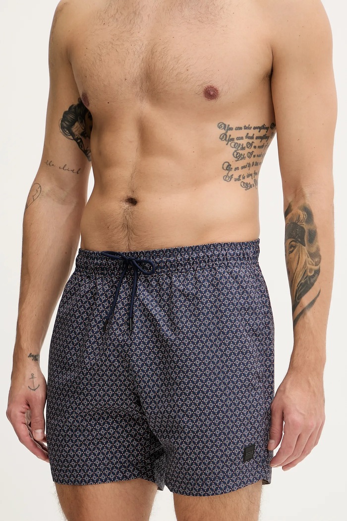 BOSS Плувни шорти мъжки Vibe 50518968 тъмносин SS26