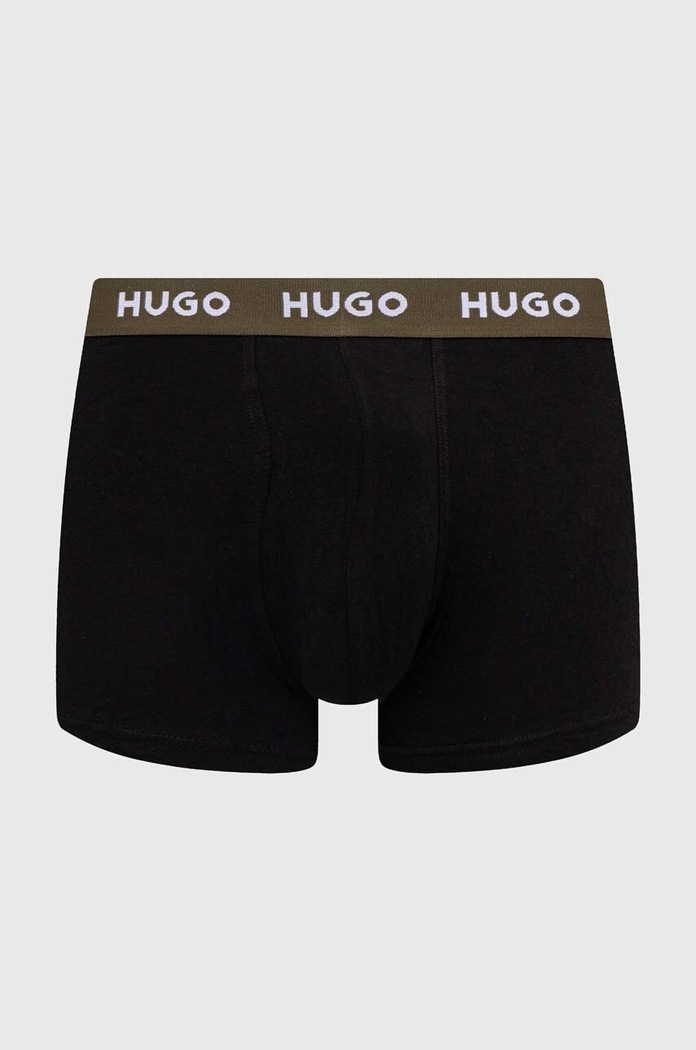 Μποξεράκια HUGO 3-pack 50517878 μαύρο AW24
