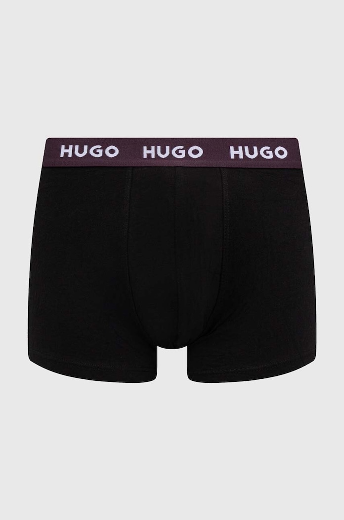 Μποξεράκια HUGO 3-pack μαύρο 50517878