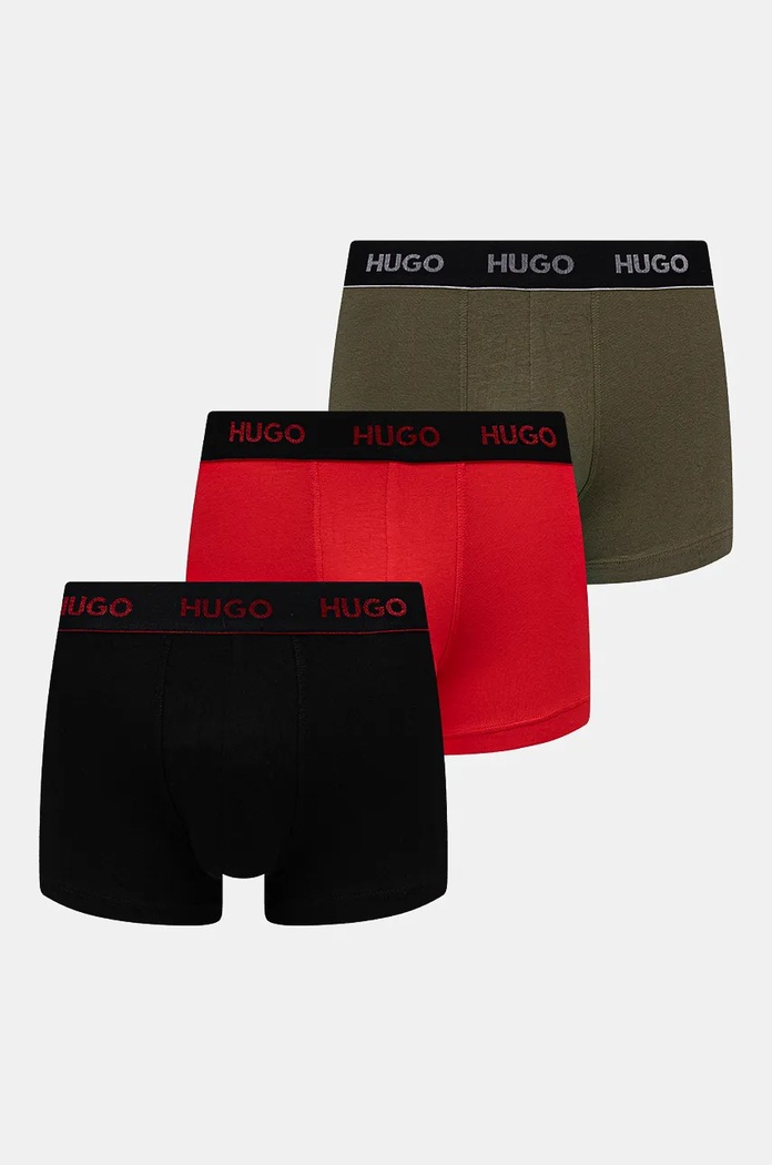 HUGO boxeri 3-pack cu modele multicolor 50517878