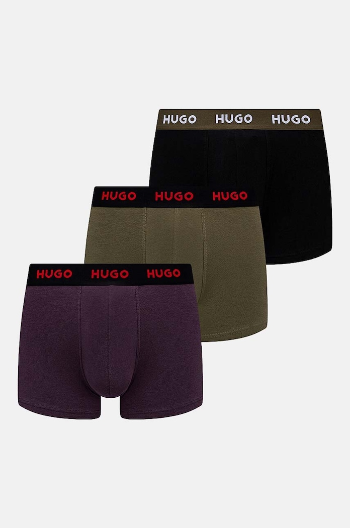 HUGO boxeri 3-pack cu modele multicolor 50517878