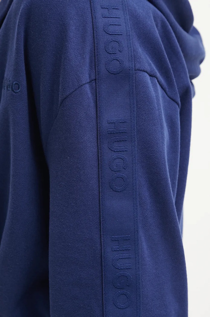 HUGO halat de baie din bumbac 50520491 bleumarin