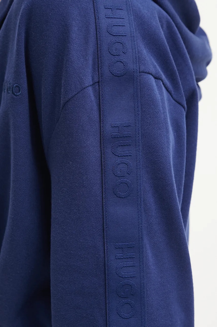 HUGO halat de baie din bumbac 50520491 bleumarin