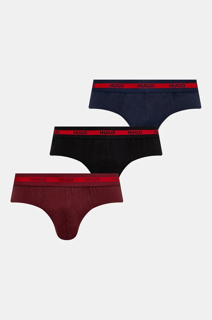 HUGO slip 3-pack slipuri rosu 50517877