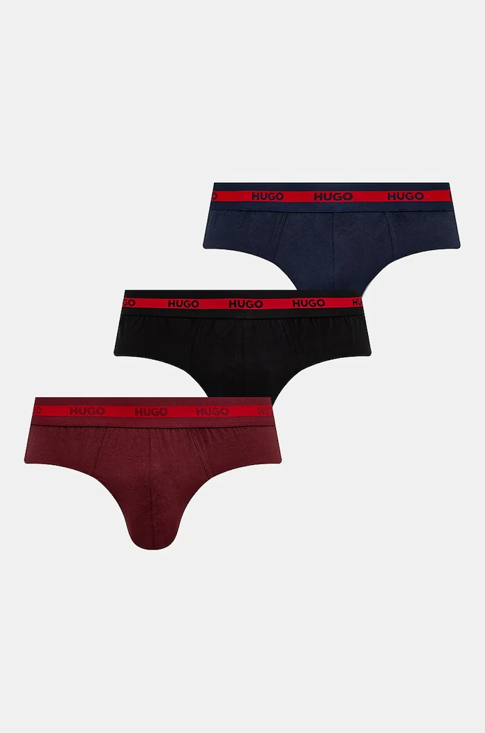 HUGO slip 3-pack slipuri rosu 50517877