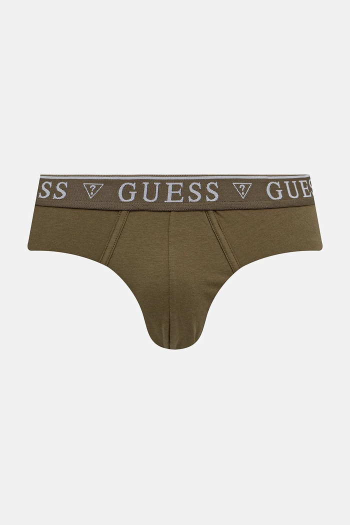 Oblečení Guess slipy pánské bavlněné s elastanem 5-pack U4YG20.K6YW1 bílá