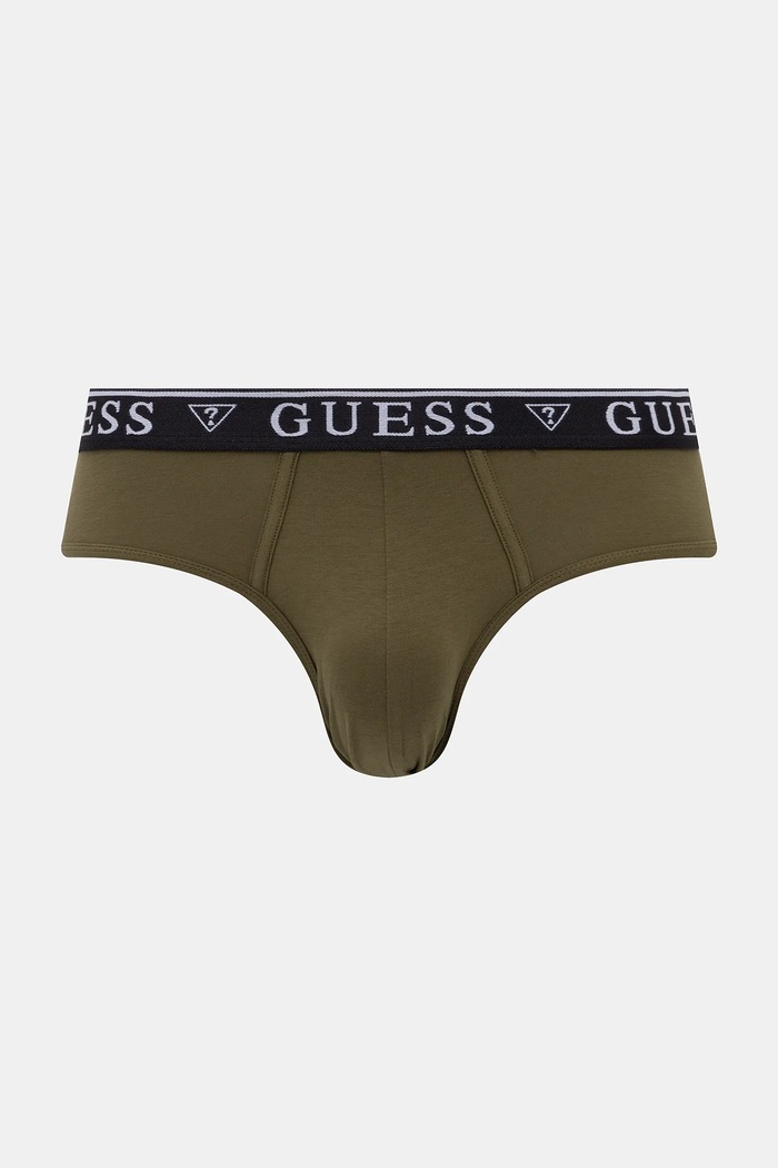 Guess slip hlačke moške bombažne z elastanom paket 5 kosov U4YG20.K6YW1 siva SS26