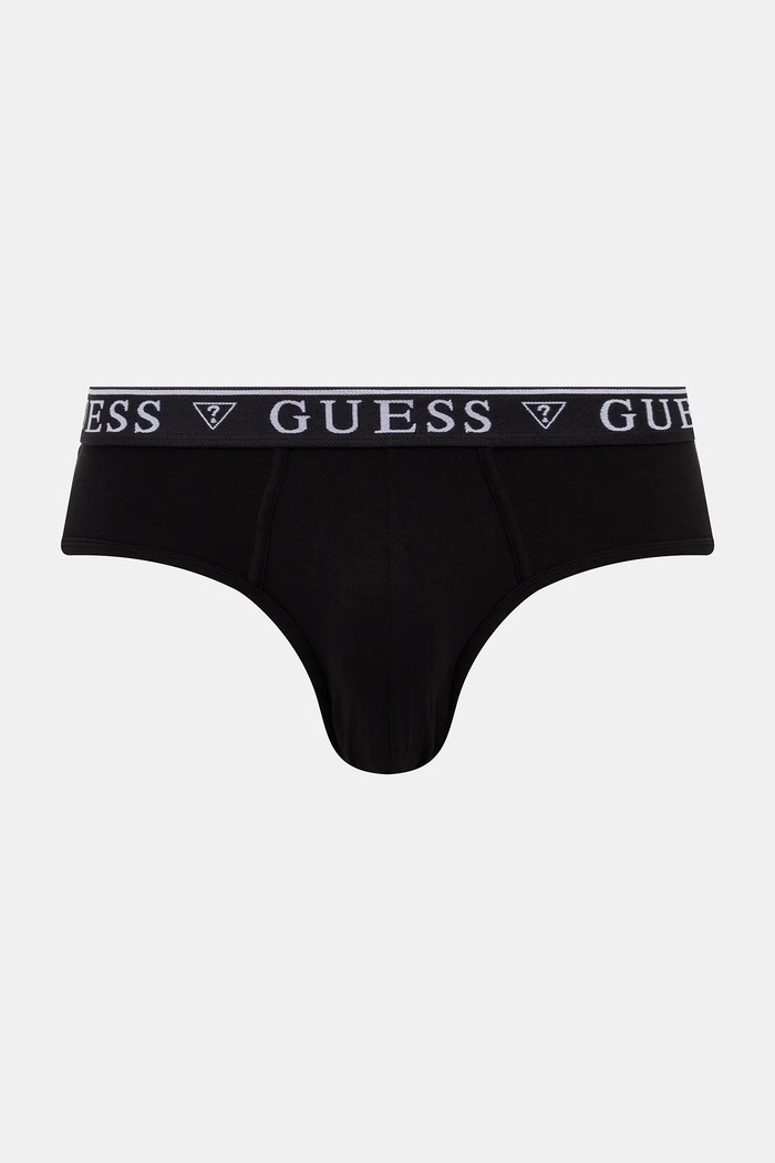 Oblačila Guess slip hlačke moške bombažne z elastanom paket 5 kosov U4YG20.K6YW1 siva