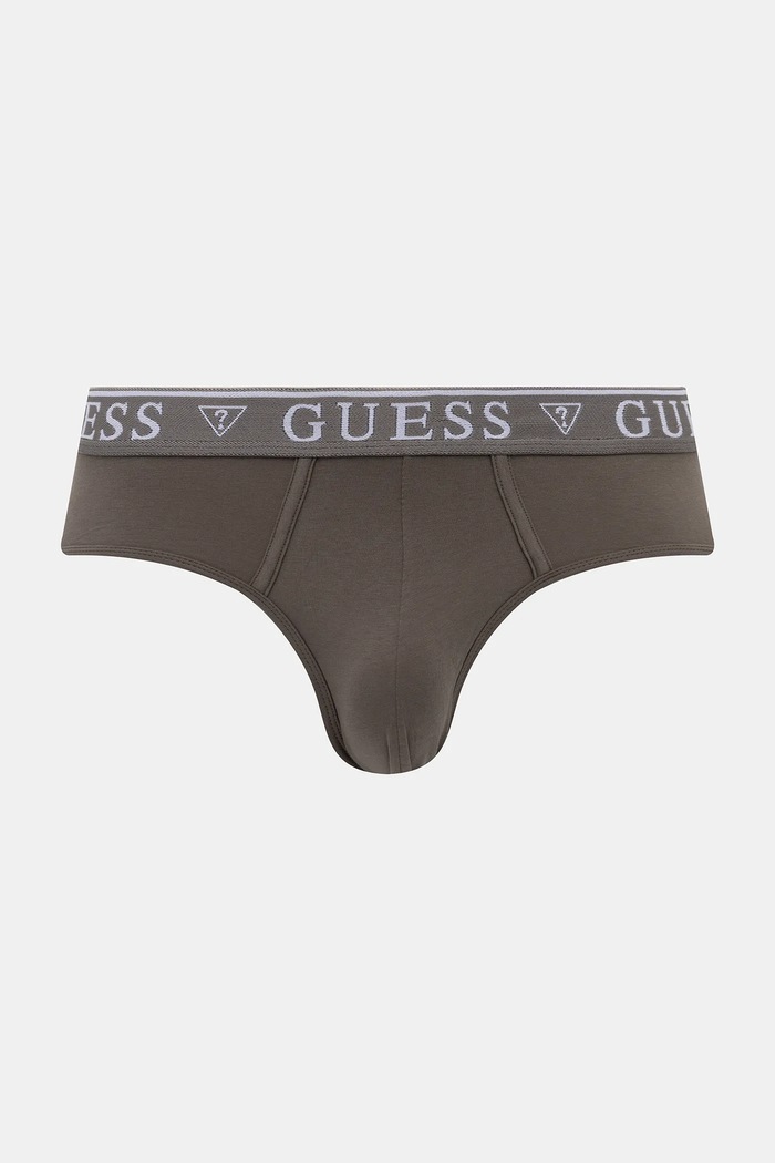 Guess slip hlačke moške bombažne z elastanom paket 5 kosov U4YG20.K6YW1 siva
