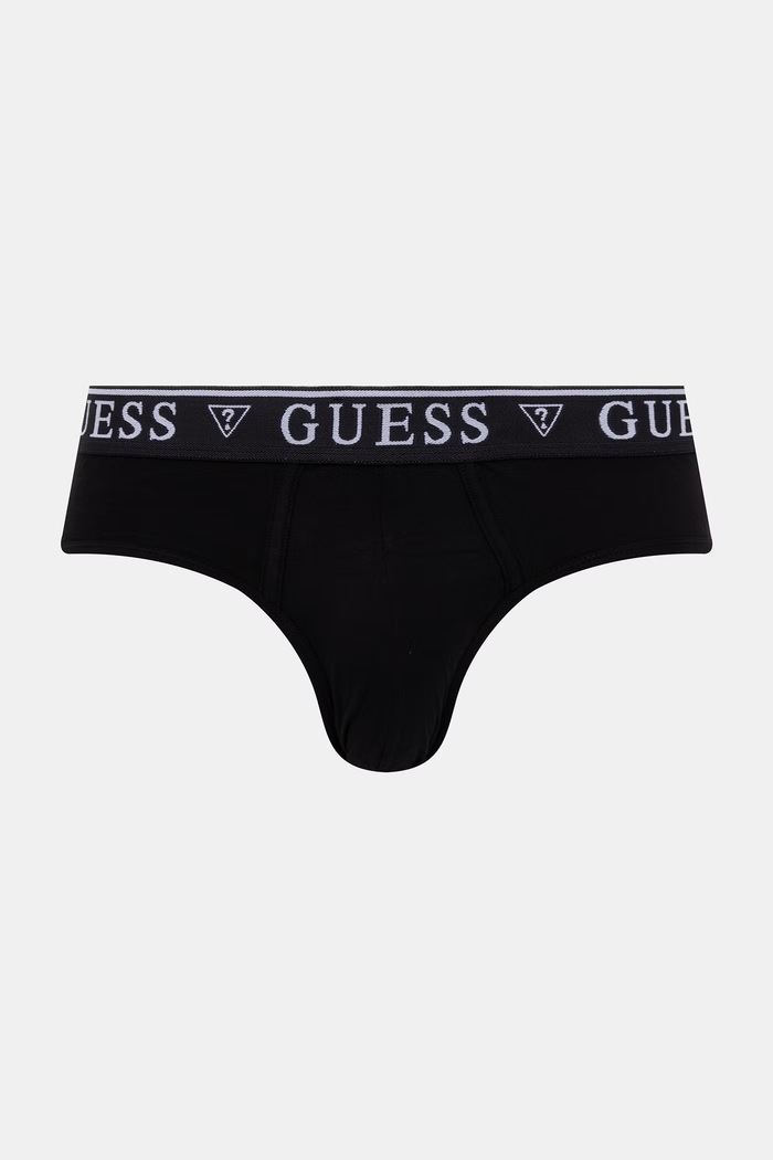 Guess slip hlačke moške bombažne z elastanom paket 5 kosov U4YG20.K6YW1 črna SS26