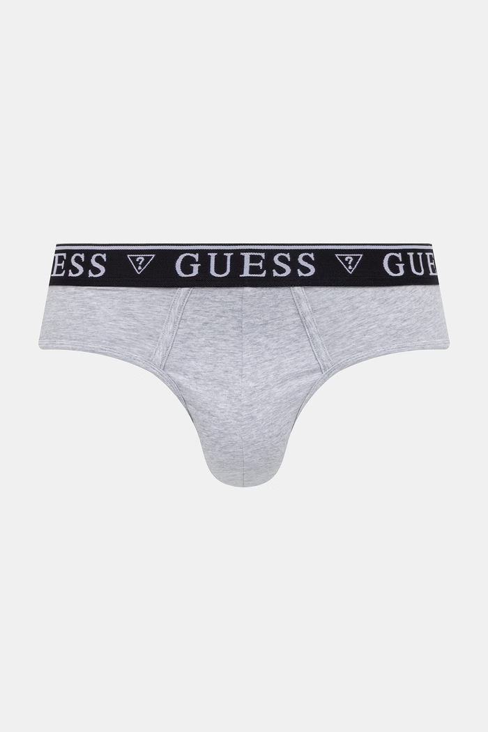 Guess slip hlačke moške bombažne z elastanom paket 5 kosov črna U4YG20.K6YW1