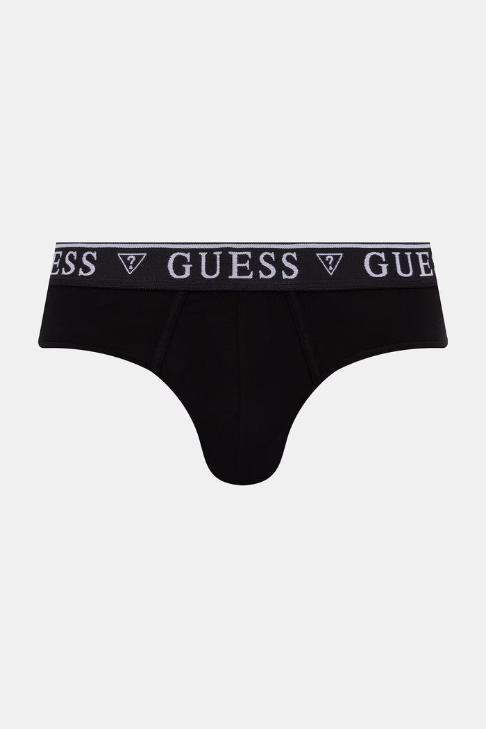 Guess slip hlačke moške bombažne z elastanom paket 5 kosov U4YG20.K6YW1 črna SS26