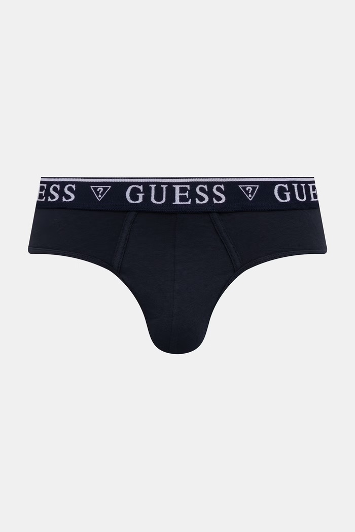 Oblačila Guess slip hlačke moške bombažne z elastanom paket 5 kosov U4YG20.K6YW1 črna