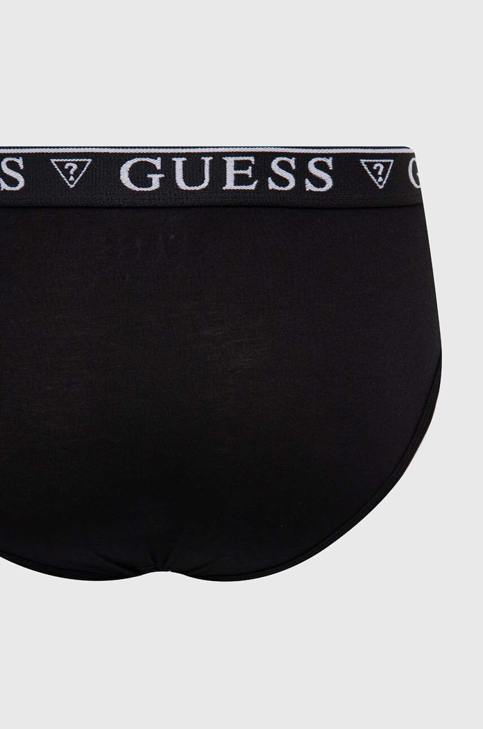 Oblačila Guess slip hlačke moške bombažne z elastanom paket 5 kosov U4YG20.K6YW1 črna