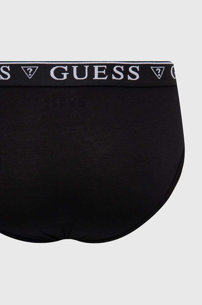 Oblačila Guess slip hlačke moške bombažne z elastanom paket 5 kosov U4YG20.K6YW1 črna
