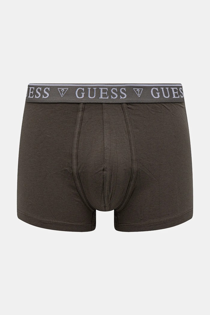 Odzież Guess bokserki męskie bawełniane z elastanem 5-pack U4YG16.K6YW1 szary