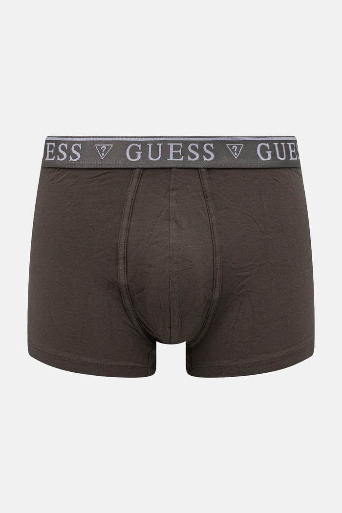 Îmbrăcăminte Guess boxeri pentru bărbați din bumbac cu elastan pachet de 5 U4YG16.K6YW1 negru