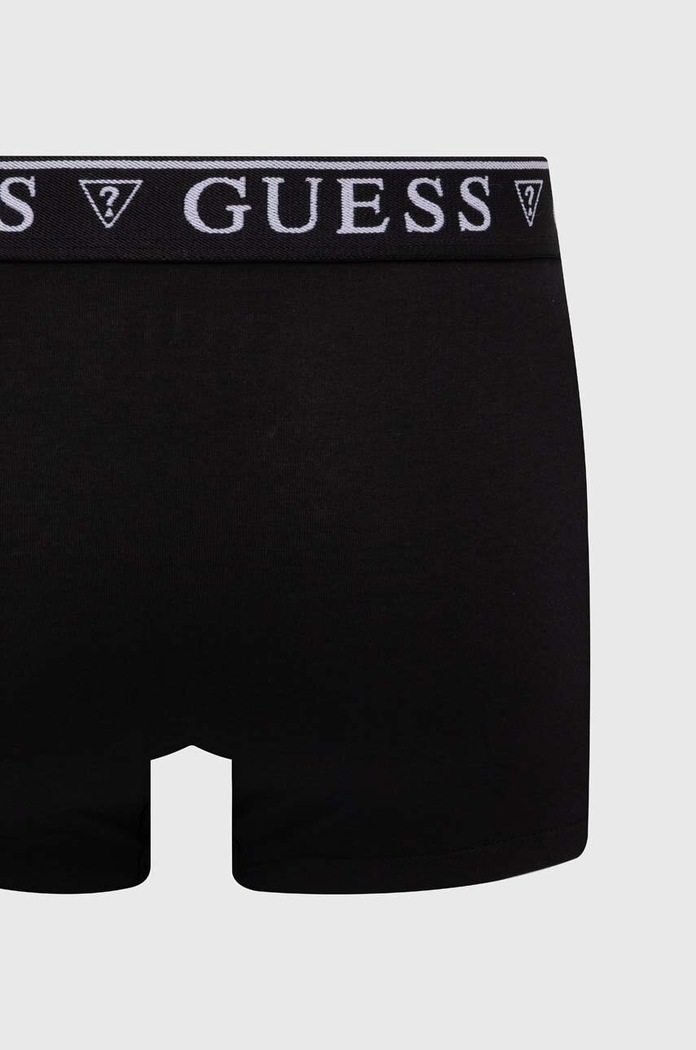 Oblačila Guess boksarice moške bombažne z elastanom paket 5 kosov U4YG16.K6YW1 črna