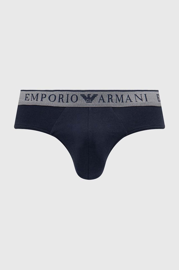 Emporio Armani Underwear slipy 2-pack 111733.4F720 granatowy AW24