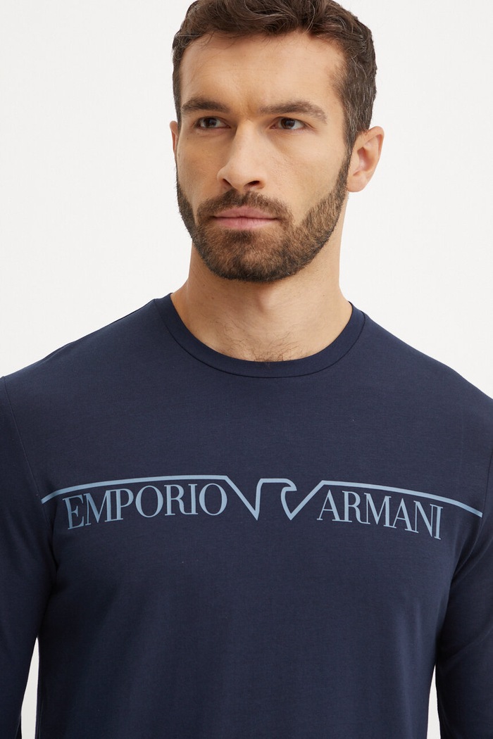 Emporio Armani Underwear pigiama 112033.4F516 blu navy