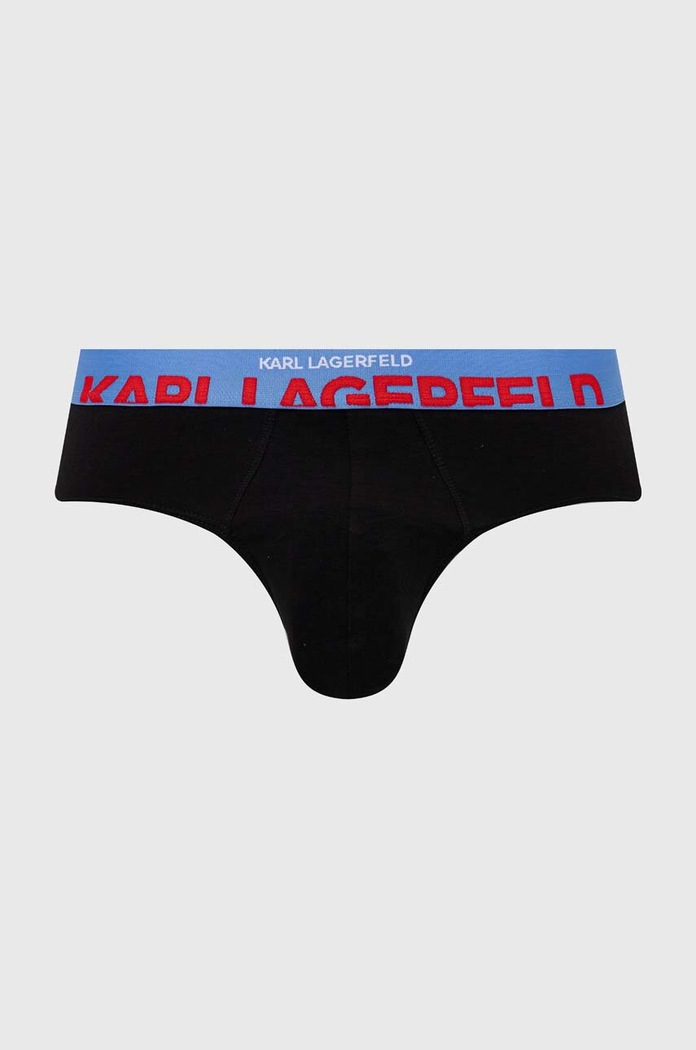 Karl Lagerfeld slipy 3-pack czarny 245M2101